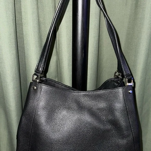 Kate Spade Black and White Patterned Shoulder Bag glitter - Picture 3 of 7